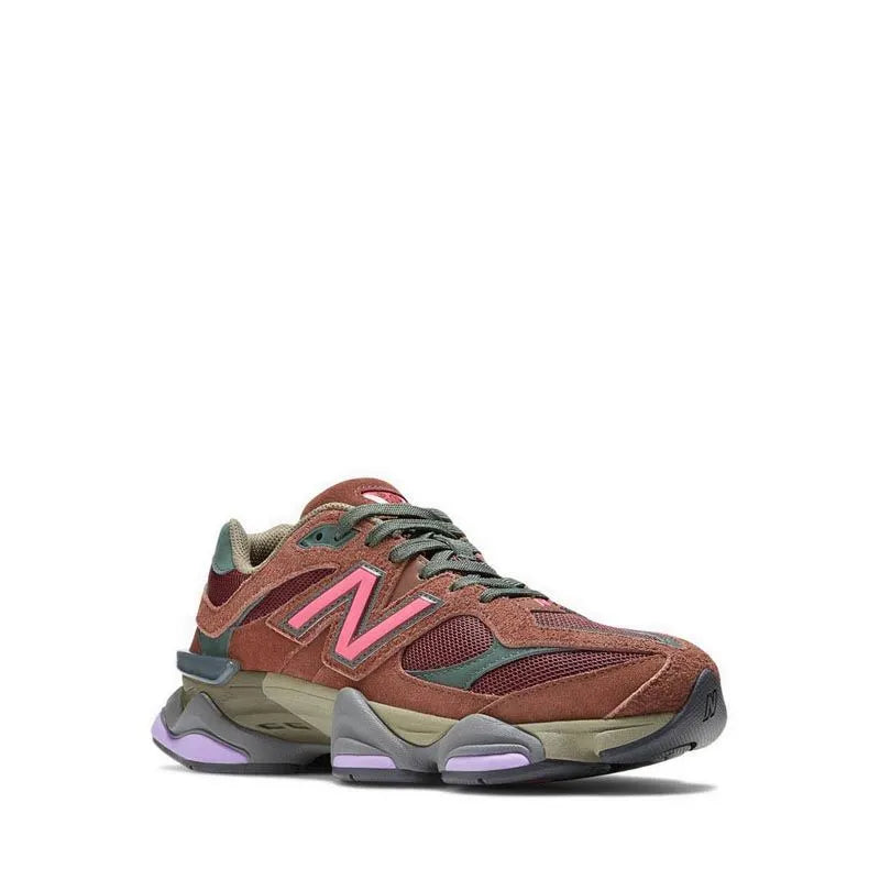 NB 9060 Unisex - Rich Oak With NB Burgundy